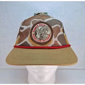 Shiner Bock Mallard Tan Camo Hat Cap SnapBack Trucker Hunting Magellan Outdoors